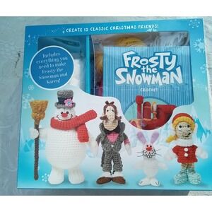 Crochet Craft Kit  " Frosty the Snowman"